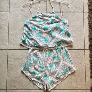 Guess Summer Halter Romper